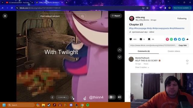 My Little Worms (MLP Tiktok Horror) (This Is Beyond Disturbing)