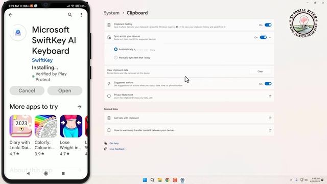 How to Share Clipboard Between Your Phone and Windows 11 [ 2023 ] смотреть онлайн