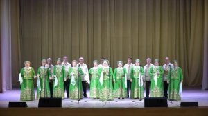 Песня "Дай Бог мира и счастья России" в исполнении "Народного коллектива" Хора русской песни