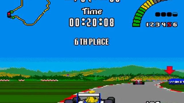 Nigel Mansells World Championship (Sega Mega Drive)