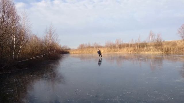 Коньки на открытой воде))) смотреть онлайн