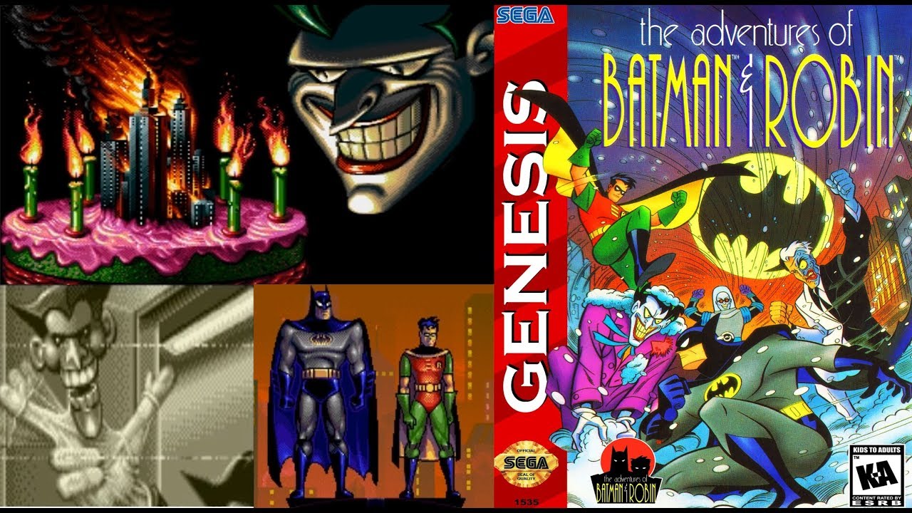 Adventures of Batman and Robin ( SEGA ) прохождение взлом обзор смотреть онлайн
