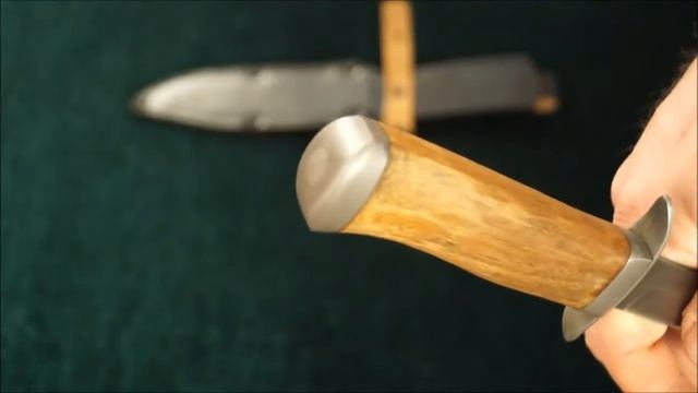 Нож Спецназ (сталь 65Г), рукоять - орех, А.Титов смотреть онлайн