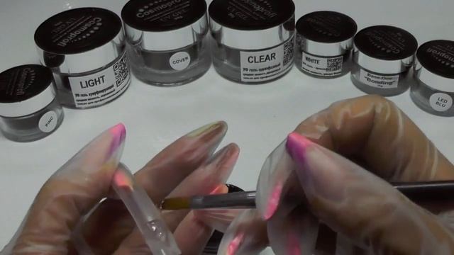 УФ гель со стекловолокном Euro Fiber смотреть онлайн