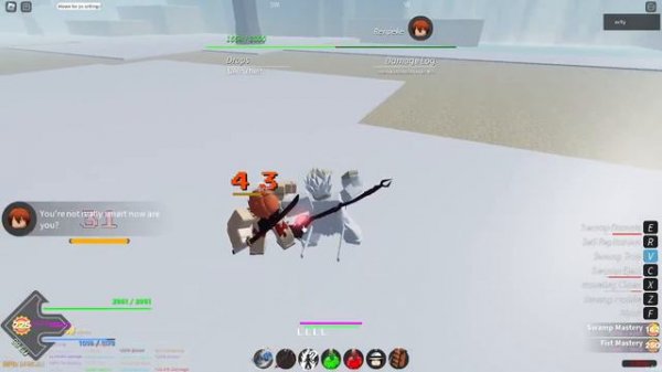 combo swamp,scythe inf combo (бесконечное комбо с демон артом swamp)