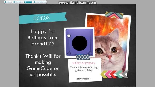 Happy 1st Birthday GC4IOS смотреть онлайн