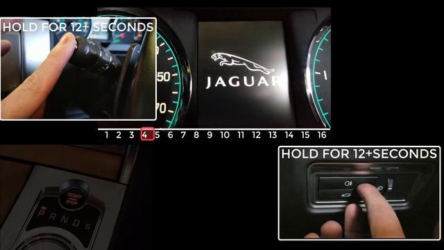 Reset service timer: Jaguar XF 2008-2015 Quick and clear [xf service light reset on 2012 model] смотреть онлайн