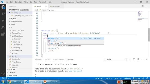 10. React hooks - UseReducer | useREDUCER to fetch data смотреть онлайн