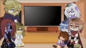 Undertale react to Cross/Xtale/Underverse Part 1