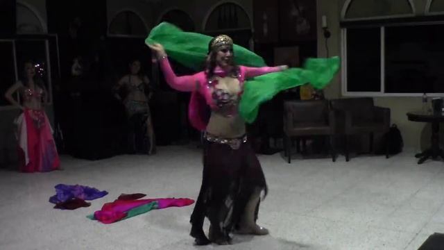 ZAMIRA DANZA DE LOS 7 VELOS, Centro español 13 de Feb. 2015 смотреть онлайн