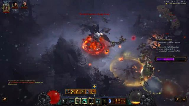 Diablo III 2.6.1 WW/SS FD Grift 61 - Tweaked build смотреть онлайн
