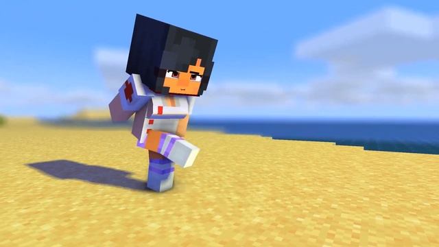 lovefool first meet yay! arigato maid kim and pierce - minecraft animation #shorts смотреть онлайн