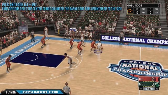 NBA 2k17 - Pick and Roll, Fade / Slip / Choosing Side Tutorial Guide смотреть онлайн