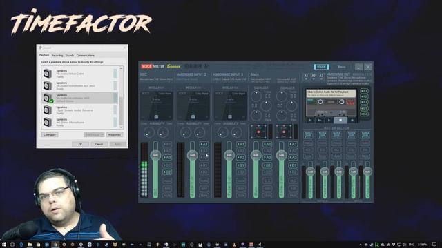 VoiceMeeter Banana and Image-Line Minihost Modular setup смотреть онлайн
