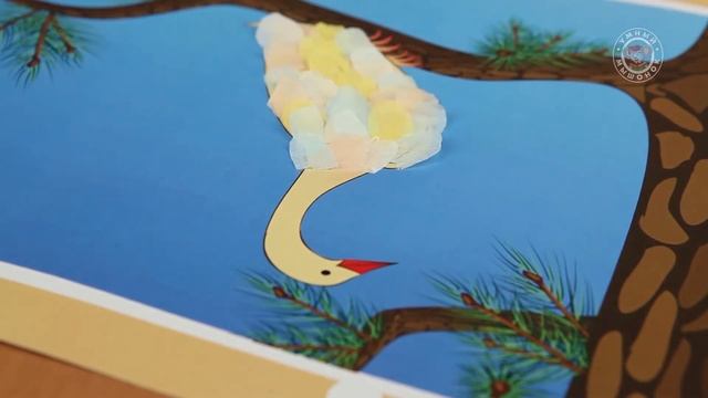 Раскрашивание, Лепка, Аппликация 6+. Птичка певунья. смотреть онлайн