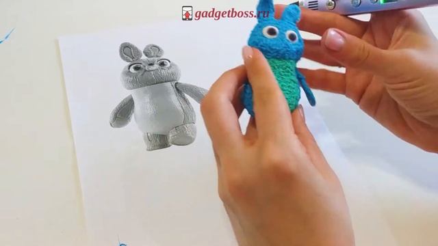 Рисуем 3D ручкой Заю из Истории игрушек | Toy Story | 3DPen Creation | Gadgetboss.ru