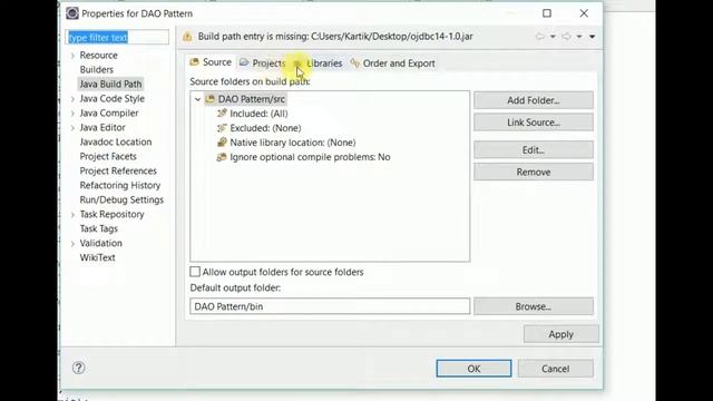 Add external jar files to java project смотреть онлайн
