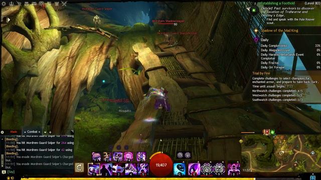 Guild Wars 2: Auric Basin: Jawatl Grounds (near Chak Hollow) - Mastery Point смотреть онлайн