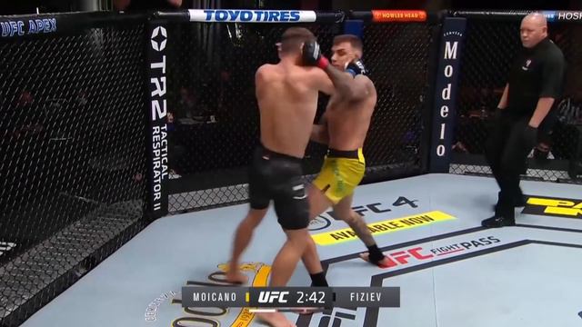 Renato Moicano Vs. Rafael Fiziev Highlights