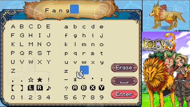 Rune Factory 3 : A Fantasy Harvest Moon - Taming Hunter Wolf & Chipsqueek