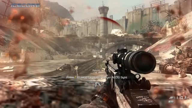 Call of Duty: Ghosts on Nvidia GT555M -Maxed Out- Gameplay смотреть онлайн