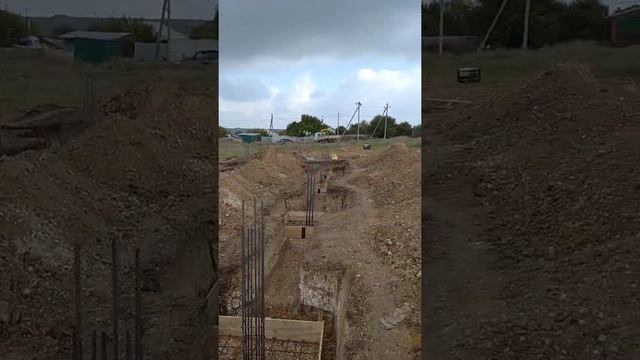 Строительство в Крыму фундамент часть 3