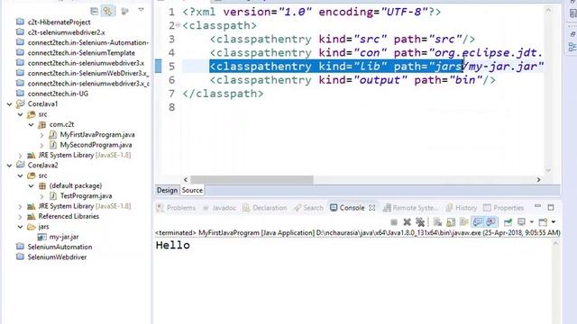 Selenium Automation with Java (PATH, Classpath, Setting up Selenium Environment) смотреть онлайн