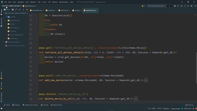 #FASTAPI #CURD #SQLite #ORM #SQLALCHEMY #REST #API #PYTHON #AmTechLearner смотреть онлайн
