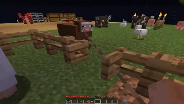 ПОСТРОИЛ ЗАГОН ДЛЯ ОВЕЦ НА ОДНОМ БЛОКЕ смотреть онлайн