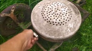 МОДЕРНИЗАЦИЯ самодельной газонокосилки из стриалки.