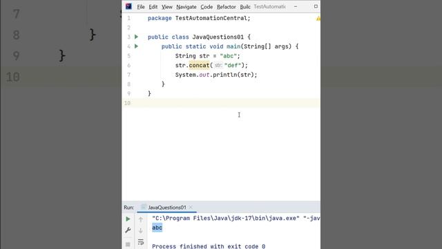 Java String concat() method | Java Interview Questions And Answers #javaprogram смотреть онлайн