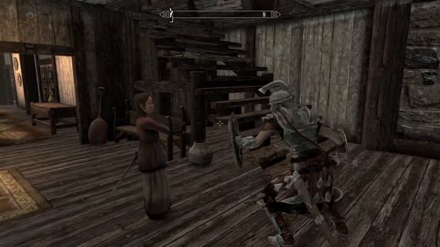 Legat Rikke is trying to kill my daughter but my daughter doesn't give a fuck [Skyrim Glitch] смотреть онлайн