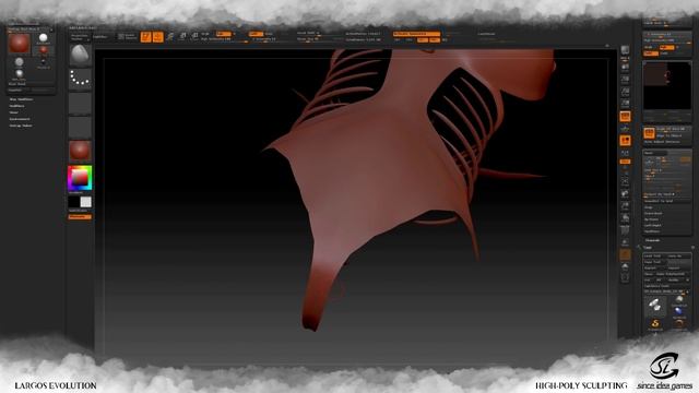 Largos Evolution - 03 - HighPoly Sculpting & Normal Map Baking смотреть онлайн