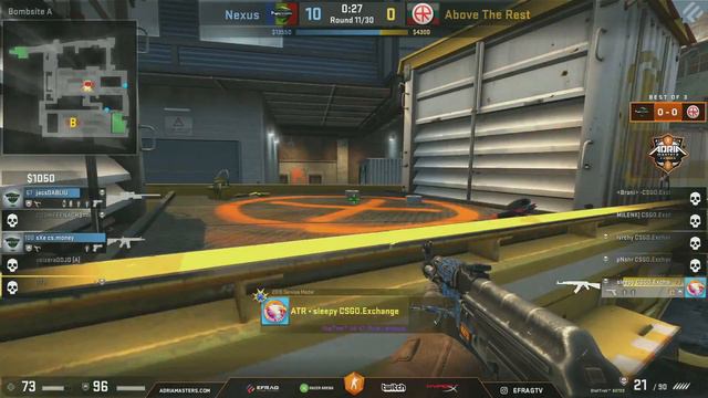 CS:GO - Nexus vs AboveTheRest (de_train) - The Adria Masters S1 смотреть онлайн
