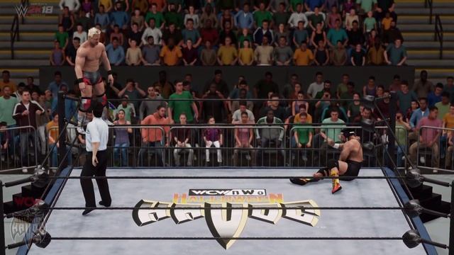 WWE2K: Jeff Jarrett VS. Rick Steiner [GAMEPLAY Incl. Mods]