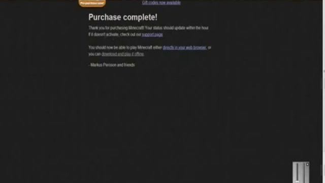 free minecraft gift code generator no survey & mediafire link 2012 august update 480x360 смотреть онлайн