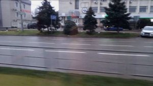 Поездка на трамвае №495 маршрут №🟥5🟨 Школа №57-Кинотеатр Болгария, Город Краснодар!