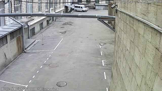 Уличная IP камера 1Mp серии LITE Dahua DH-IPC-HFW1100P День