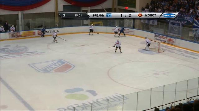 ВХЛ. Рязань - Молот 26 февраля 2016 Плей офф смотреть онлайн