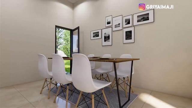 DESAIN RUMAH 7x15m | Denah 3D | Sketchup 2021