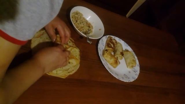 Фаршированные блинчики смотреть онлайн