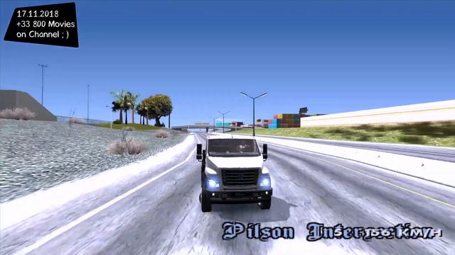 GAZ Next Milk Tanker ✪ for GTA SA PC Realistic Graphics MOD _REVIEW смотреть онлайн
