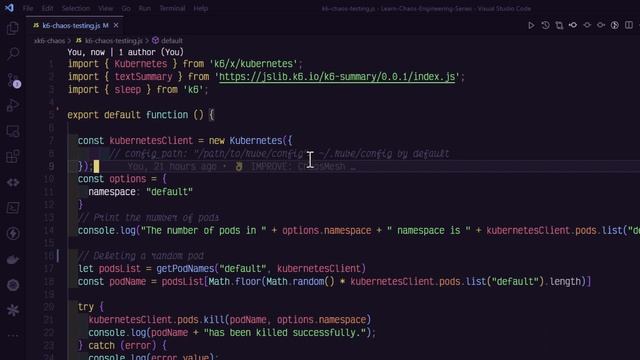 Learn Chaos Engineering Series - E13 - Chaos Testing using k6 смотреть онлайн