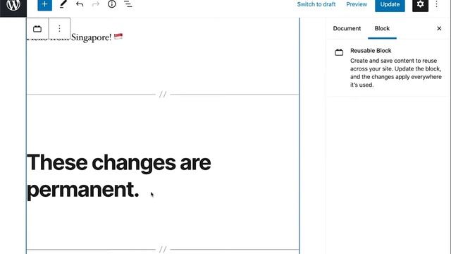 Edit and delete a newsletter template (with reusable blocks) in Gutenberg block editor смотреть онлайн
