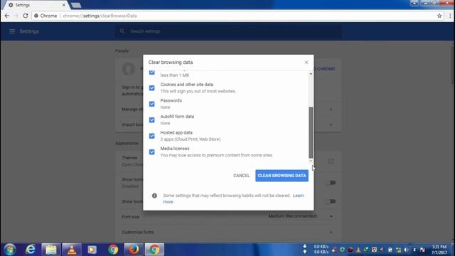 How To Delete History, Cache, Passwords & Cookies In Google Chrome || 2017