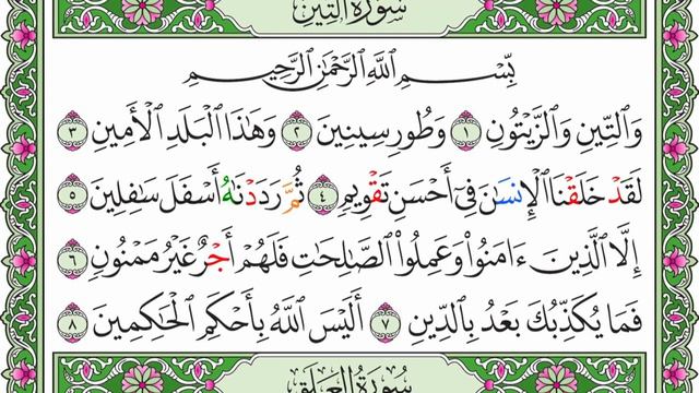 الشيخ محمود خليل الحصري - سورة التين | Surah (095) At Tin 1-8 by Sheikh Mahmoud Khalil Al-Hussary смотреть онлайн