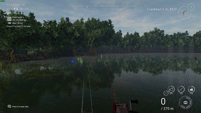 Fishing Planet Everglades The Salty Delta Trophy Common Snook,Red Drum and Unique Common Snook смотреть онлайн