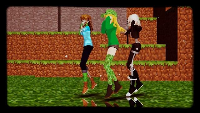 (mmd\minecraft)Feel the sound смотреть онлайн