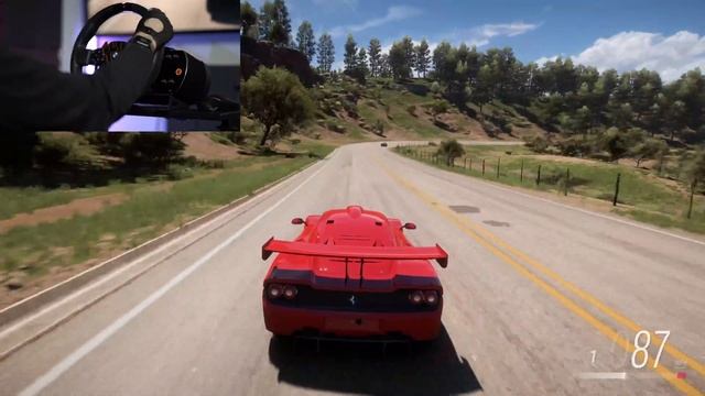 Ferrari F50 GT | Forza Horizon 5 | Steering Wheel Gameplay #steeringwheelgameplay смотреть онлайн