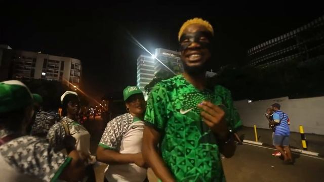 Super Eagles Fans react to Nigeria’s 1-0 victory over Angola in the AFCON 2023 Quarterfinal смотреть онлайн